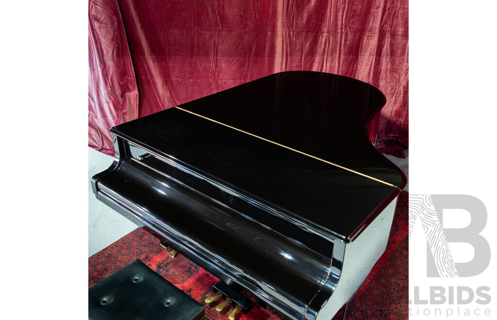 Vintage Bösendorfer Model 200 Grand Piano, Serial No. 34538, Austria, Circa 1981, with Adjustable Stool