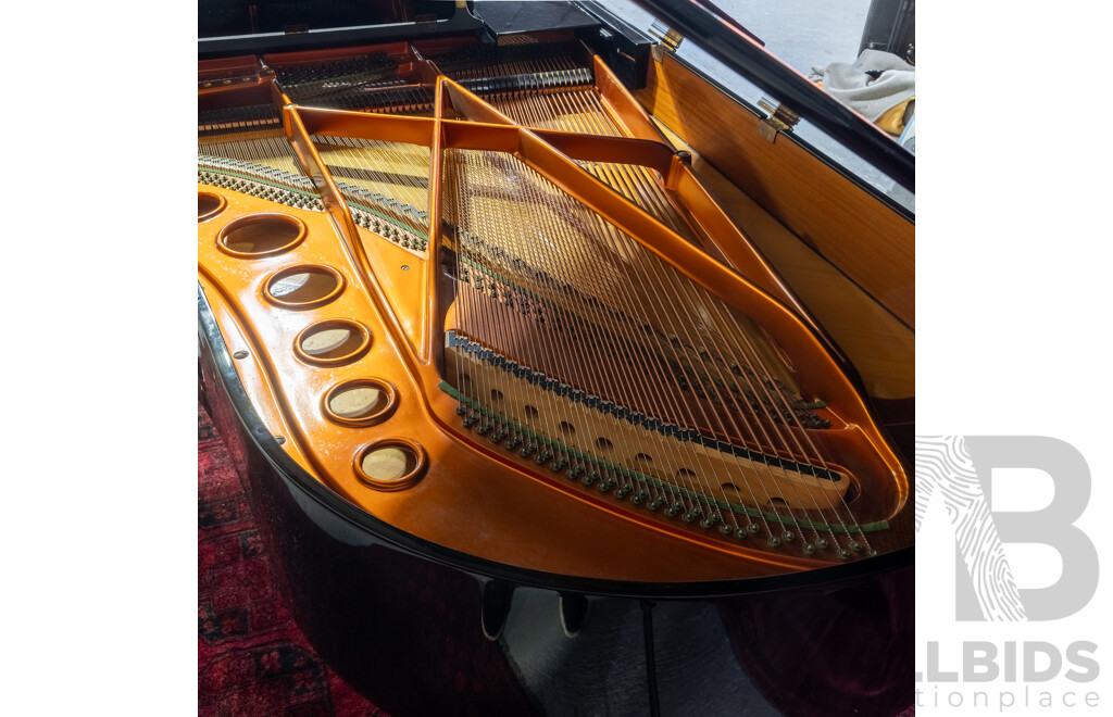 Vintage Bösendorfer Model 200 Grand Piano, Serial No. 34538, Austria, Circa 1981, with Adjustable Stool