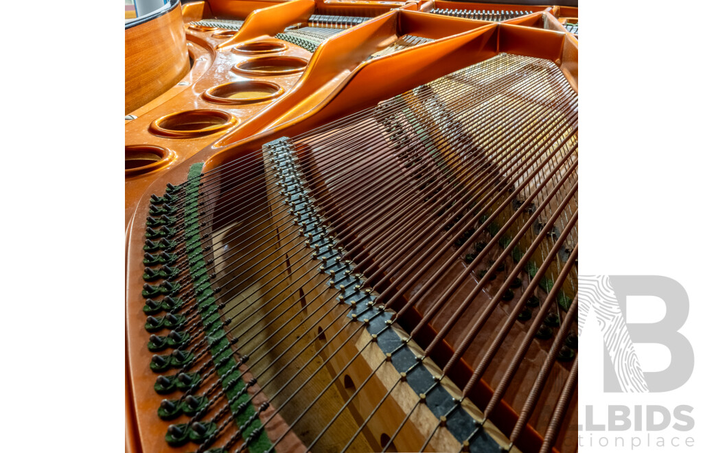 Vintage Bösendorfer Model 200 Grand Piano, Serial No. 34538, Austria, Circa 1981, with Adjustable Stool