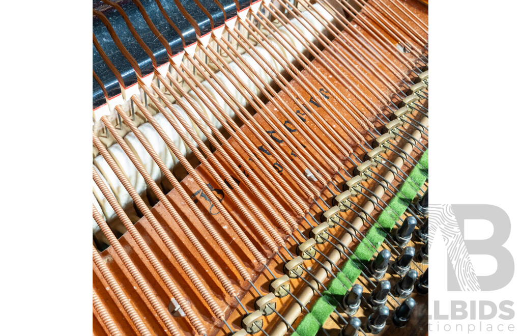 Vintage Bösendorfer Model 200 Grand Piano, Serial No. 34538, Austria, Circa 1981, with Adjustable Stool