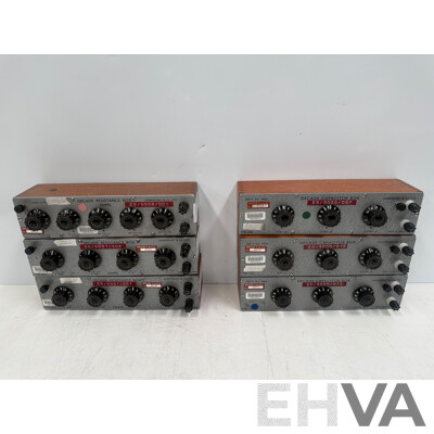6x Lion Mount Decade Capacitor Boxes