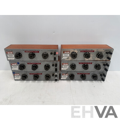 6x Lion Mount Decade Capacitor Boxes