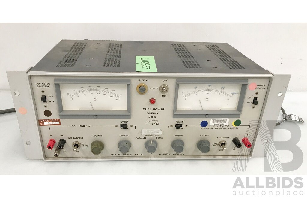 BWD (242A) Dual Power Supply