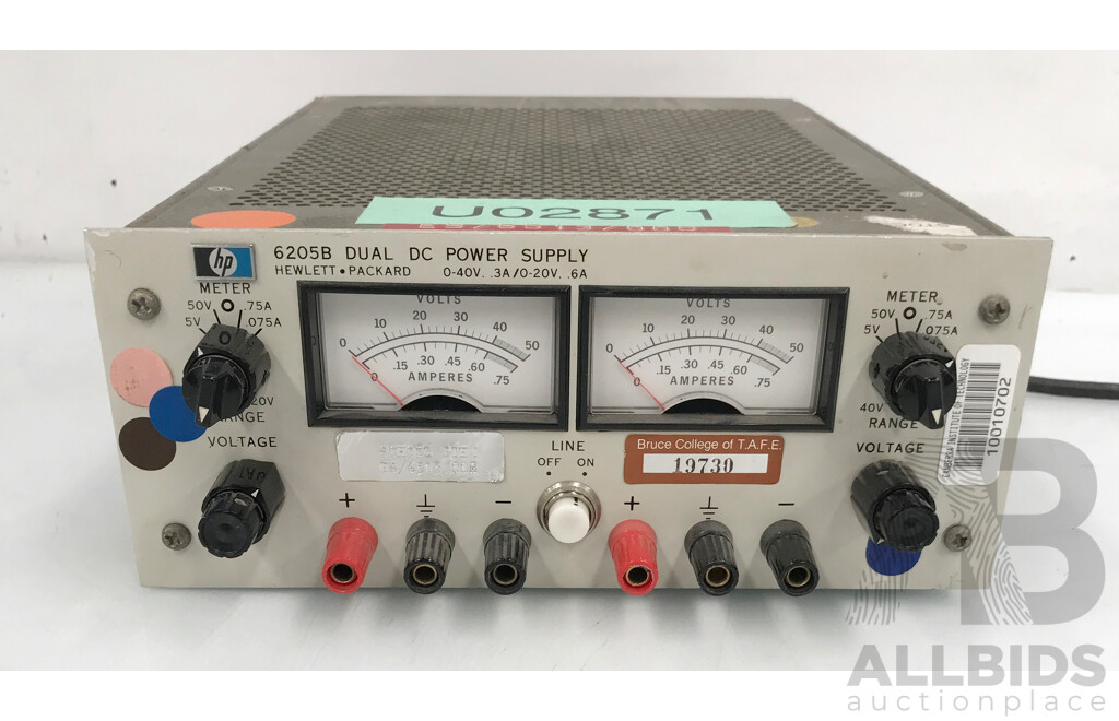 HP (6205B) Dual DC Power-Supply