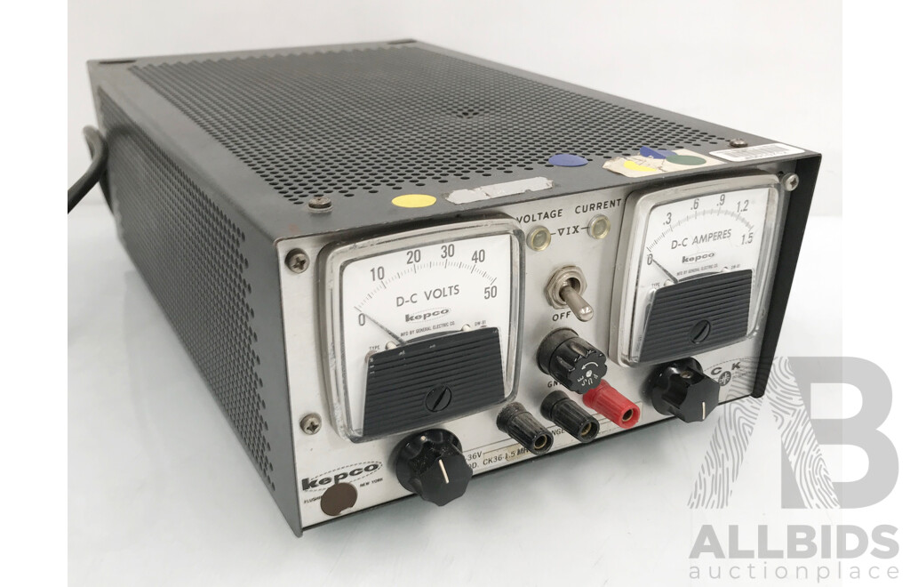 Kepco (CK36-1.5 MHS) Regulated Power Supply