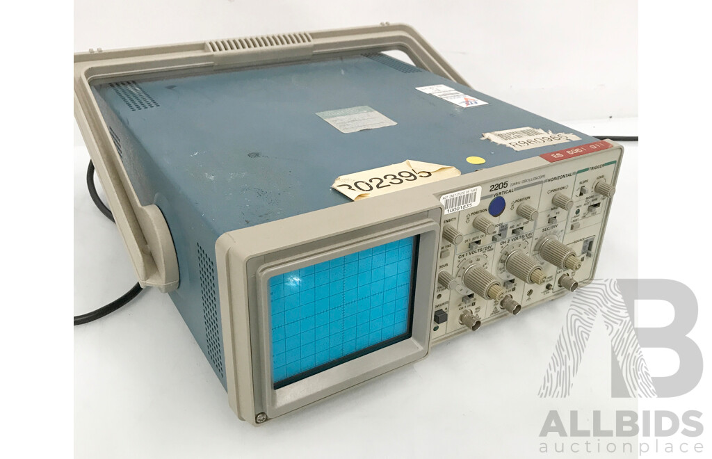 Tektronix (2205) Dual-Channel Oscilloscope