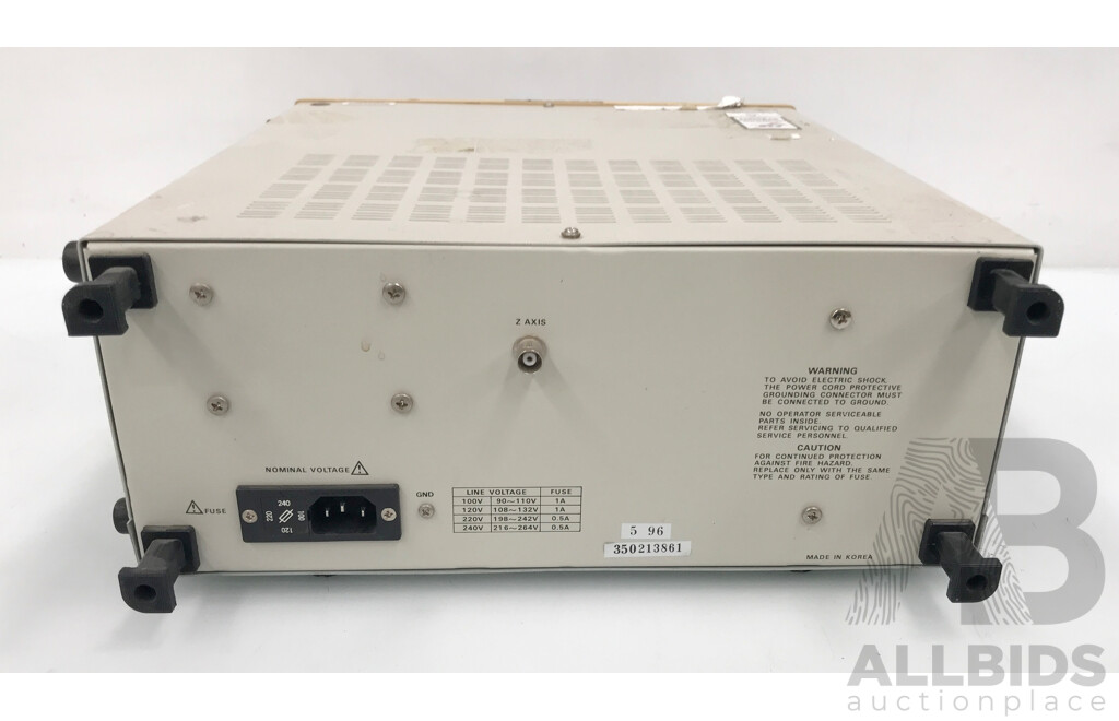 Emtek 520 Dual Channel 20MHz Oscilloscope