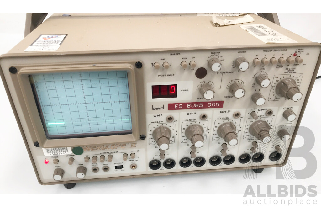 McVan Instruments PowerScope II (881A) Oscilloscope