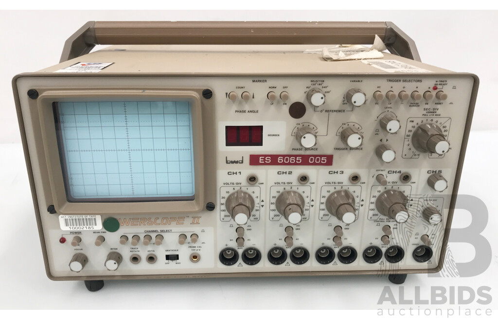 McVan Instruments PowerScope II 881A Oscilloscope