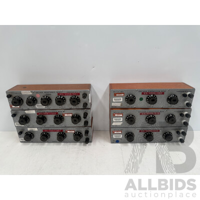 6x Lion Mount Decade Capacitor Boxes