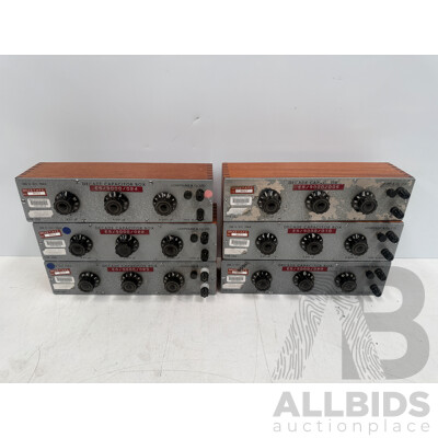 6x Lion Mount Decade Capacitor Boxes