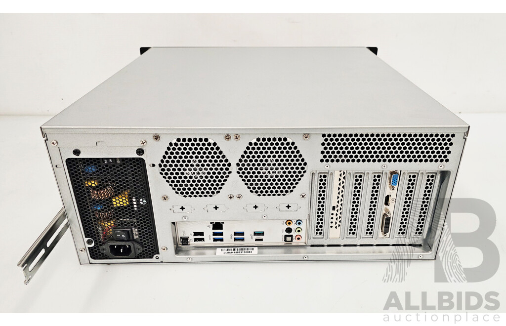 Server Chassis Intel I7 (9800X) 3.80GHz-4.50GHz 8-Core CPU 4RU Computer W/ 64GB DDR4