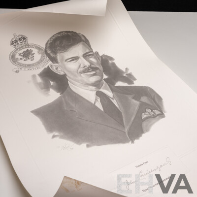 Collection of Nine Autographs From Victoria Cross Recipients
