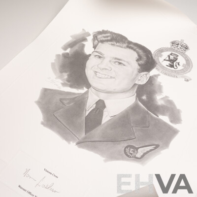 Collection of Nine Autographs From Victoria Cross Recipients