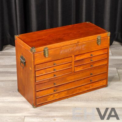 Timber Fitted Toolbox by Kingcrome