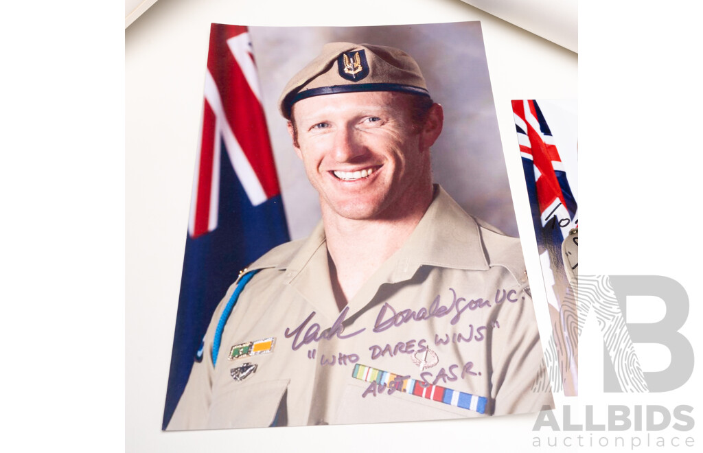 Collection of Nine Autographs From Victoria Cross Recipients