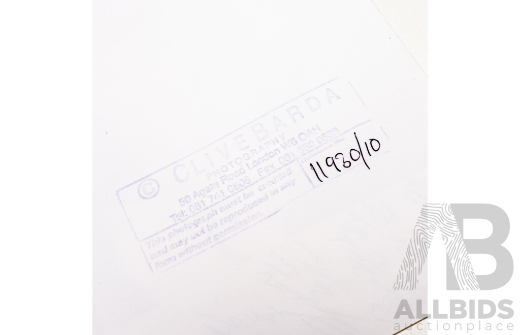 Stars of Stage & Screen Collection of Nine Autographs/Signatures