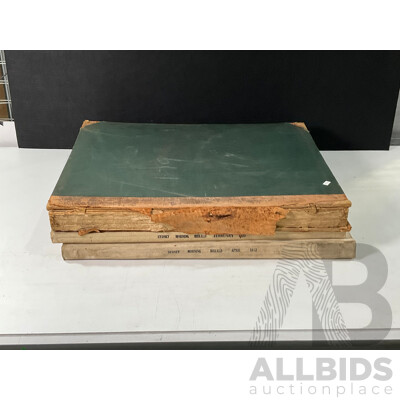 Collection Three Antique & Vintage Bound Sydney Morning Herald Newspapers of Australian War Interest 1912, 1920 and More
