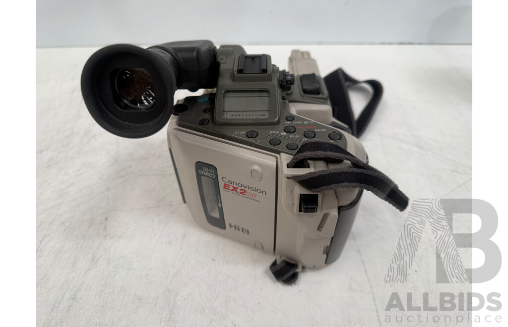 Canon EX2 HI 8mm Video Camcorder