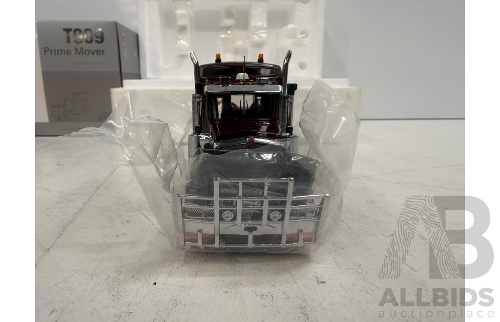 Kenworth T909 Prime Mover Collectable Scale Model 1:50 - Z01366 Vinatge Burgundy