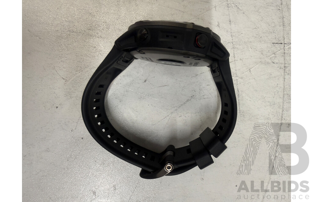 Garmin - Fenix 6x Ultimate GPS Watch - Sapphire