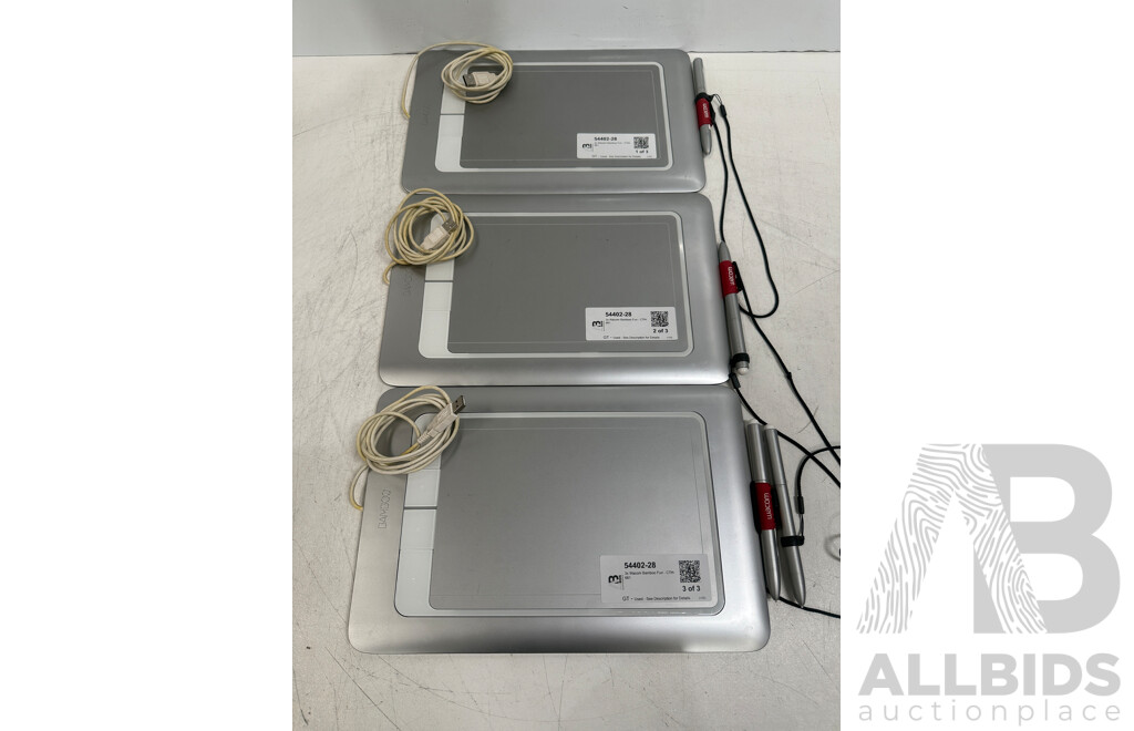 3x Wacom Bamboo Fun - CTH-661