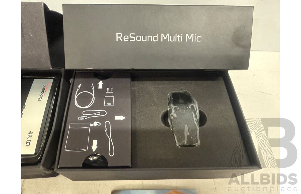Resound Unite Kits - TV Streamer 2 + Multi Mic + Phone Clip+