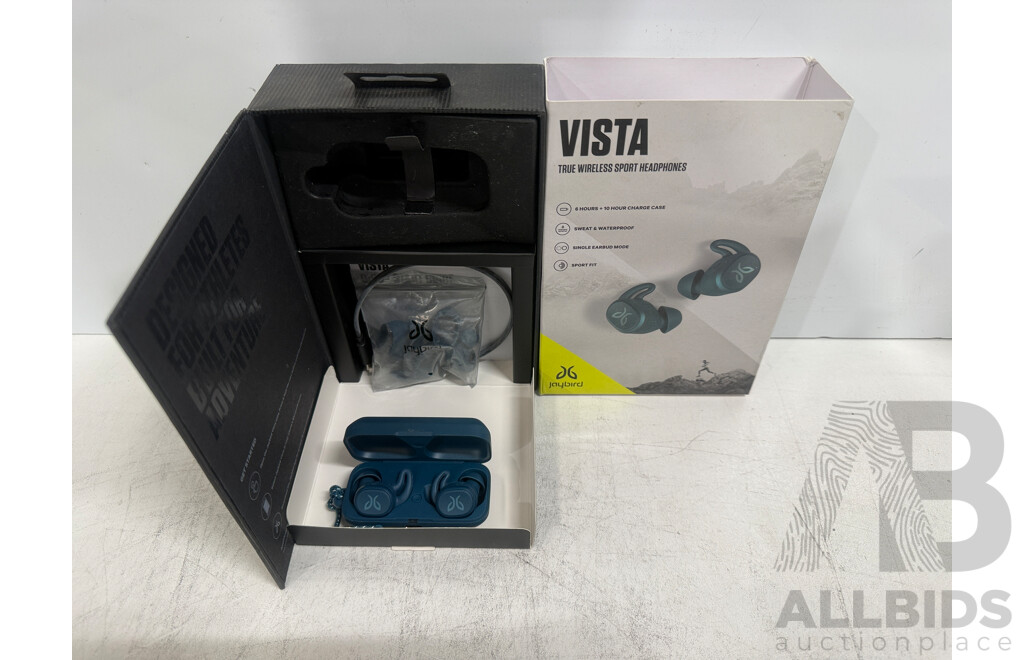 Jaybird Vista Wireless Headphones + Jaybird Vista Wireless Headphones + Bang & Olufsen E8 3rd Gen Wireless Headphones