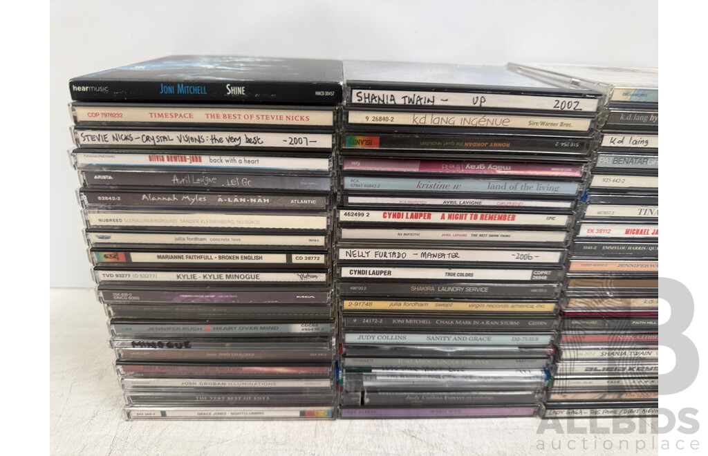 Bag of Assorted Cd's - Kd Lang to Kylie Minogue (Mostly Female Artist's)