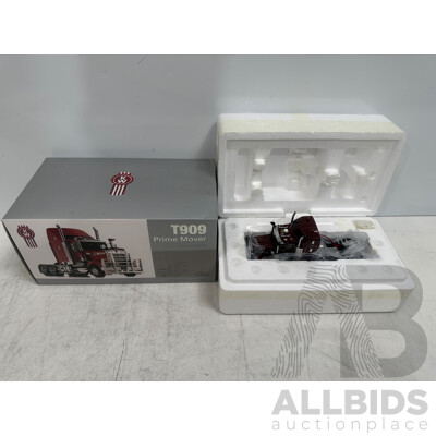 Kenworth T909 Prime Mover Collectable Scale Model 1:50 - Z01366 Vinatge Burgundy