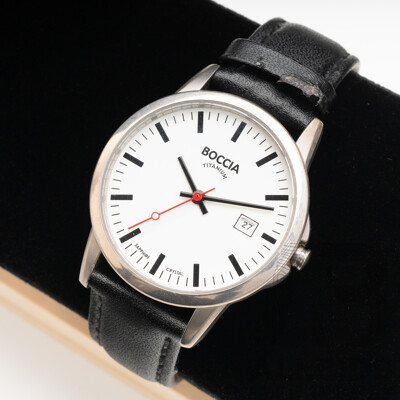 Men's Boccia Titanium Watch. 604-18