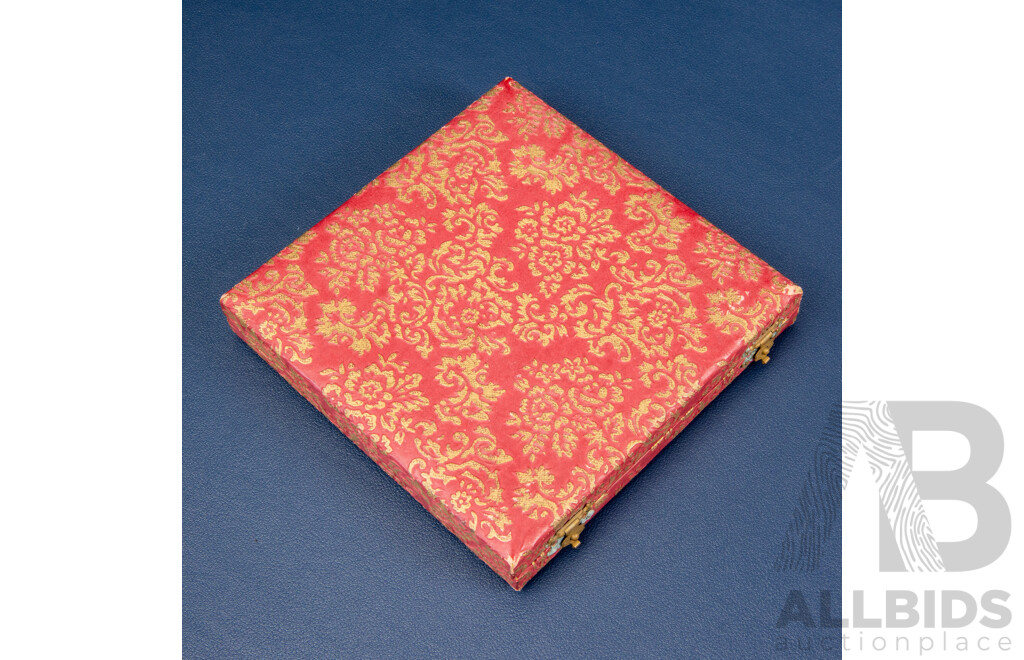 Vintage Art Deco Coffee Bean Spoon Set, Made in England