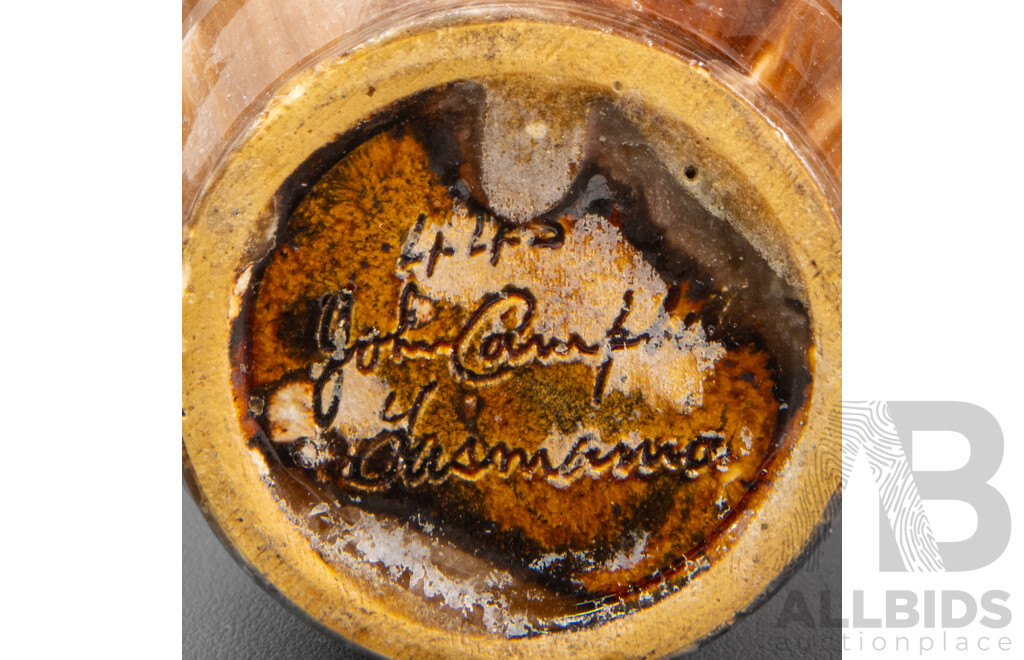 Diana Single Handled Jug with Small John Campbell Glazed Vase