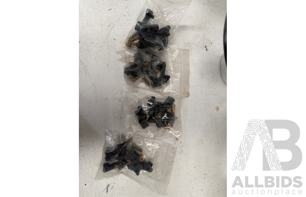 Quantity of 3 Polycarbonate Sphere Indoor Lights - 400mm Diameter - with Metal Insert with Screw in Fitting