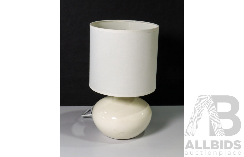 White Ceramic Lamp