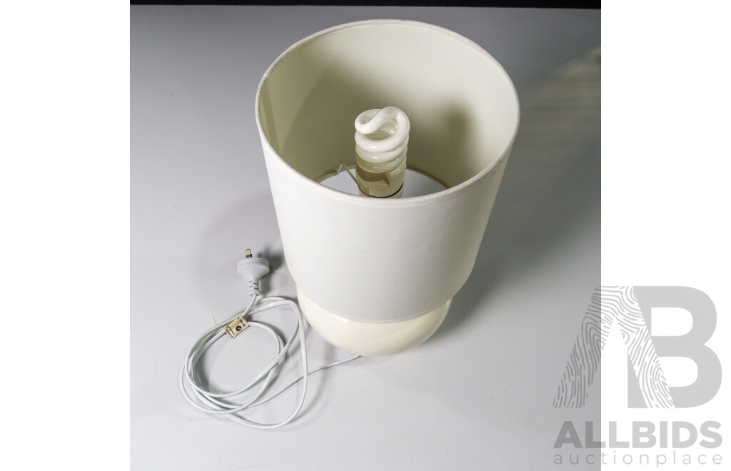 White Ceramic Lamp