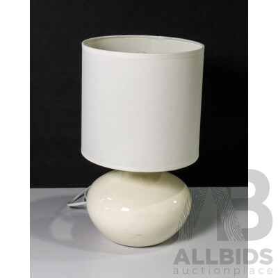 White Ceramic Lamp