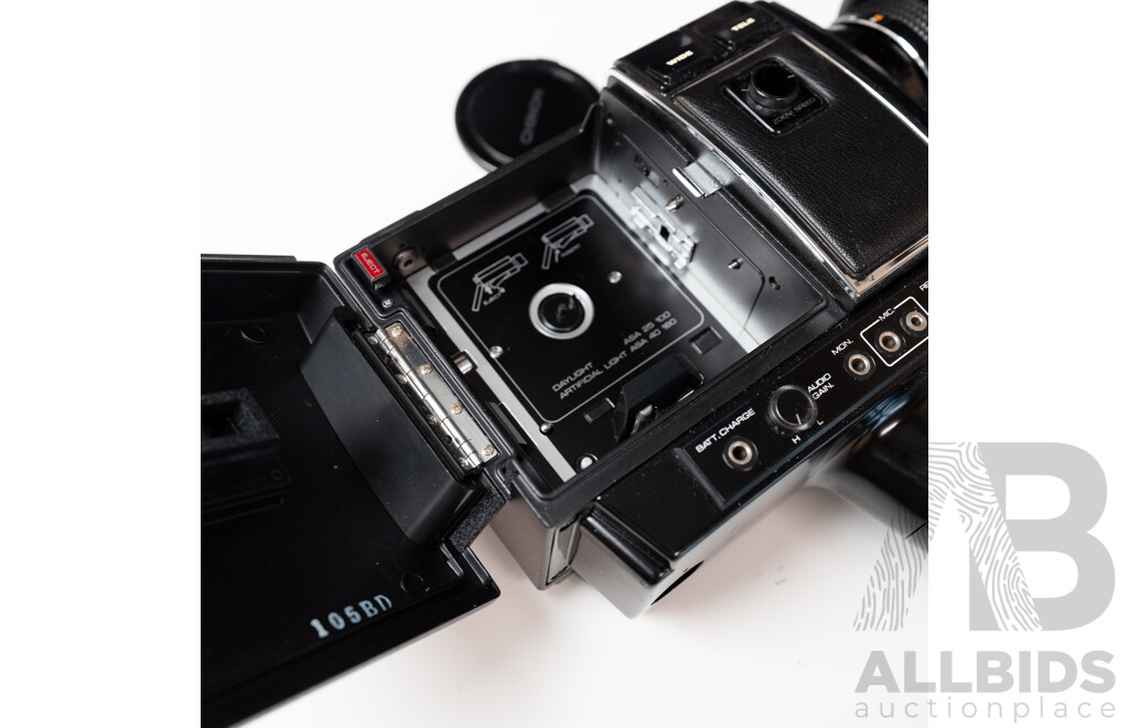 Collection Cameras Including Chinon 805 S Film Camera in Bag, Kodak Advantix 2100 Auto in Box and More