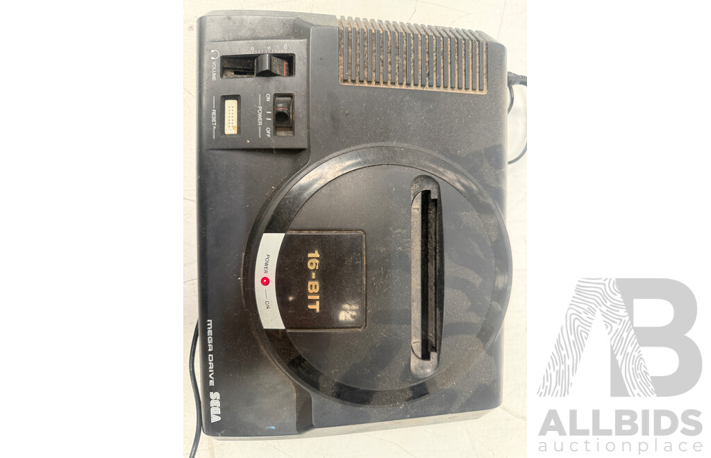 SEGA Mega Drive 16-BIT + 1x Controller + A/C Power