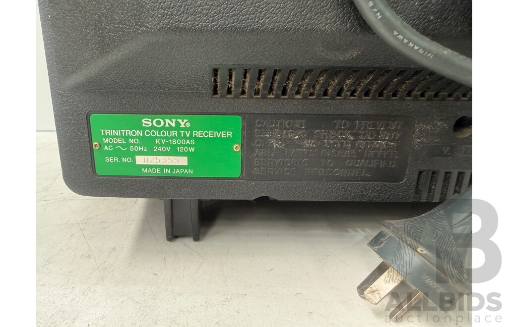 Sony Trinitron Colour Tv