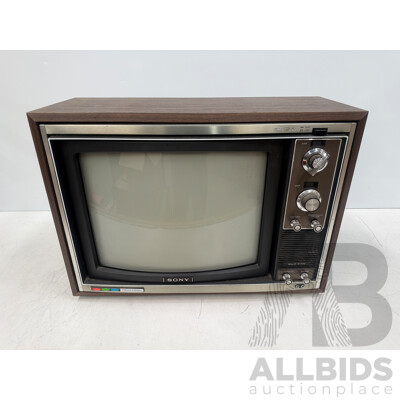 Sony Trinitron Colour Tv