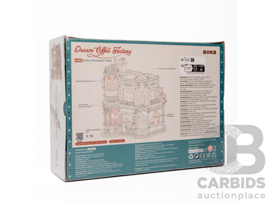 ROKR Mechanical Models Dream Coffee Factory EAB02 Magic Amusement Park