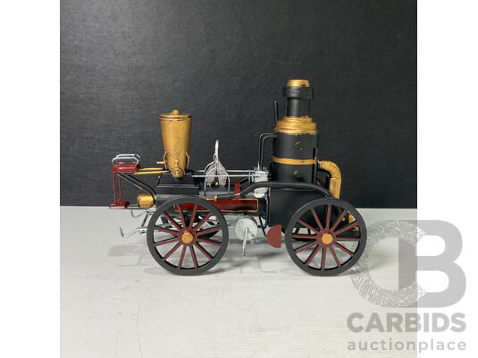 Steel Model Display Steam Engine