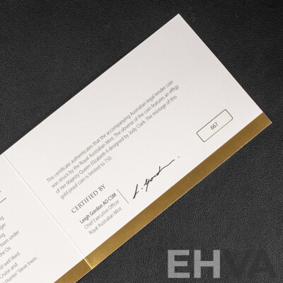 Australian RAM 2022 Gold Proof Domed One Hundred Dollar Coin, Lunar Series - Year of the Tiger  .999