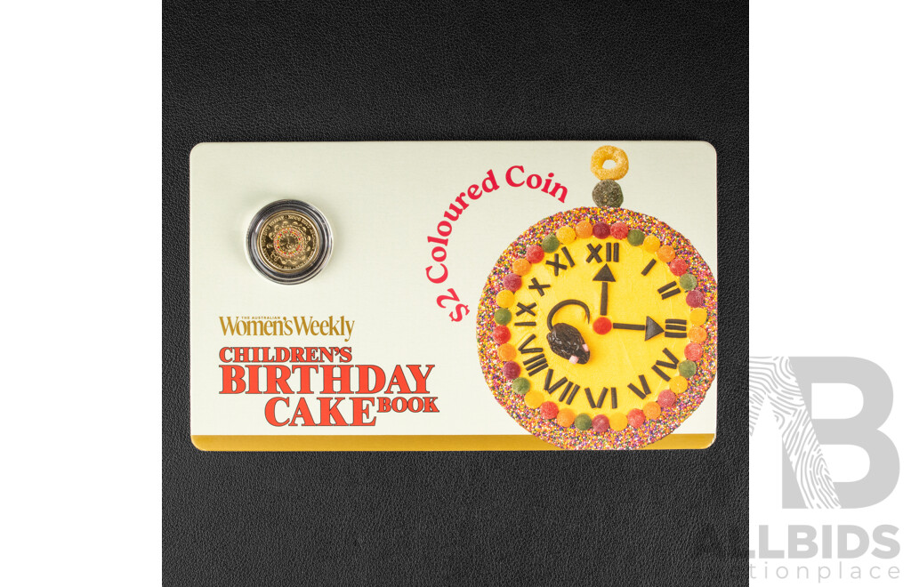 Australian RAM 2025 Women's Weekly Birthday Cake Book Twelve Coin Set