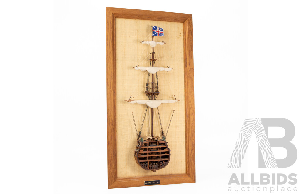 Coupe Victory Cross Section Wall Hanger