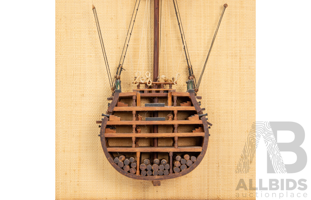 Coupe Victory Cross Section Wall Hanger