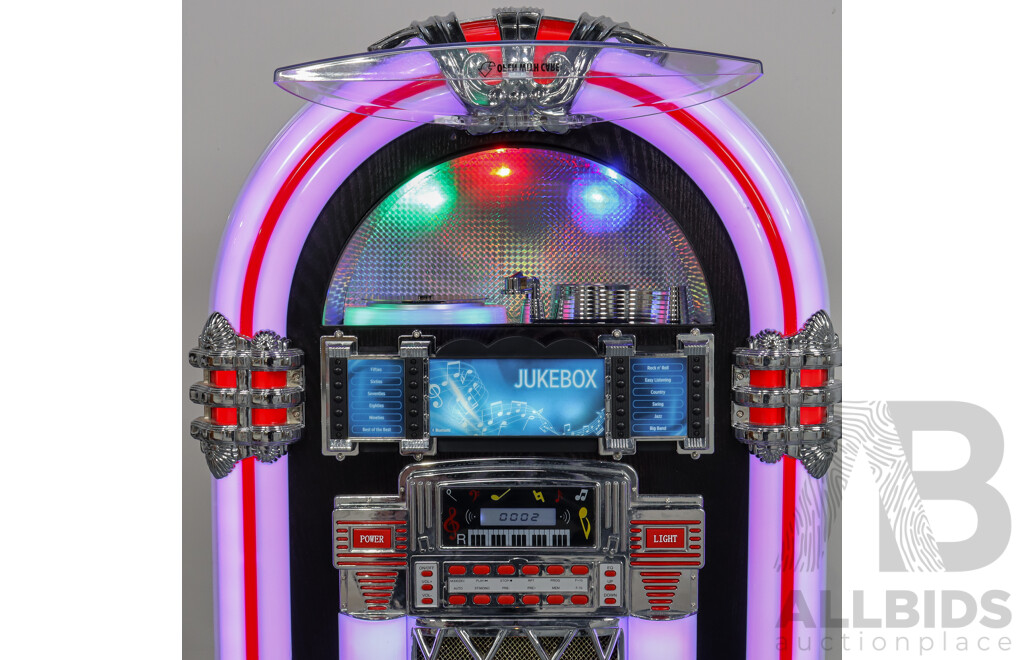 Reproduction Light-Up Jukebox