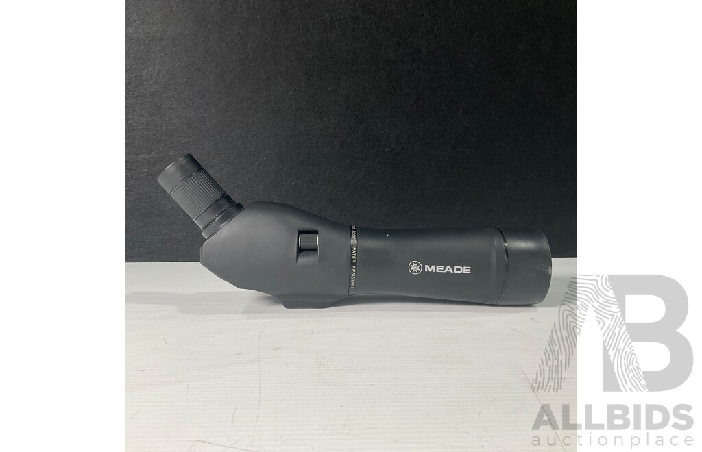 Meade Zoom Spotting Scope, Water Resistant, 20-60x60mm