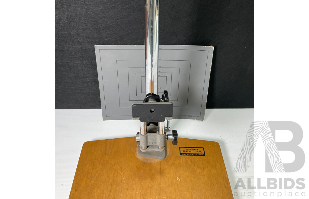 Vintage Asahi Pentax Camera Copy Stand